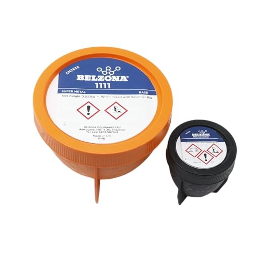 Belzona 1111 Super Metal 1kg – Two-Part Epoxy Repair Composite for Metal Resurfacing