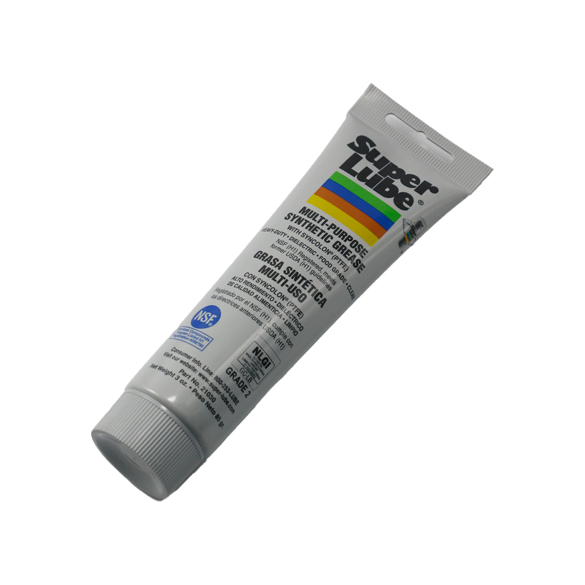 Super Lube 21030 Food Grade Synthetic Grease with PTFE – 85g Tube