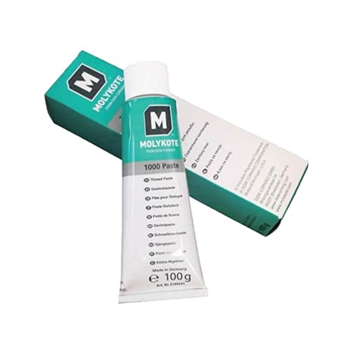 MOLYKOTE 1000 Anti‑Seize Paste 100 g–1 kg Brown Solid Lubricant for Bolted Metal Joints, Lead‑& Nickel‑Free, −30 °C to +650 °C