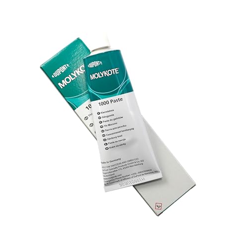 MOLYKOTE 1000 Anti‑Seize Paste 100 g–1 kg Brown Solid Lubricant for Bolted Metal Joints, Lead‑& Nickel‑Free, −30 °C to +650 °C