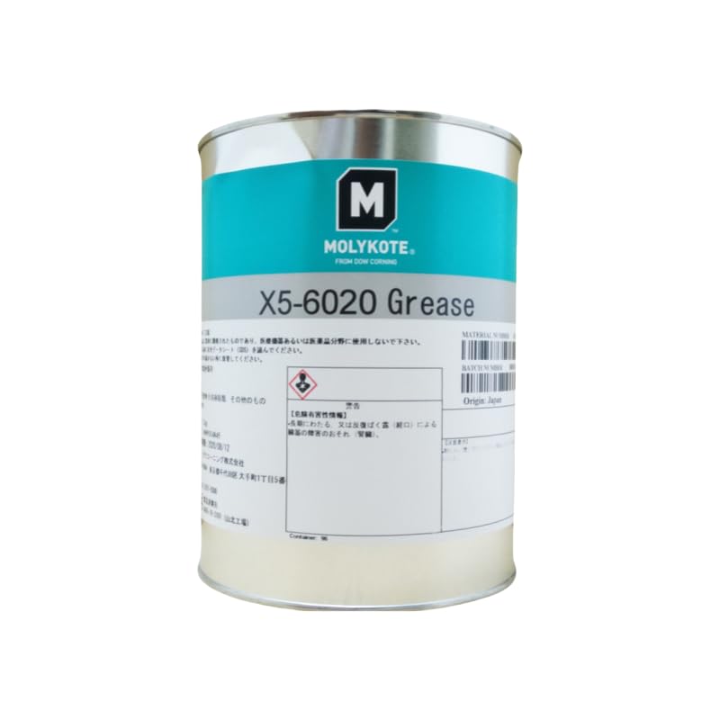MOLYKOTE X5‑6020 Mineral Oil Grease 1 kg White Low-Friction, Plastic-Compatible Lubricant