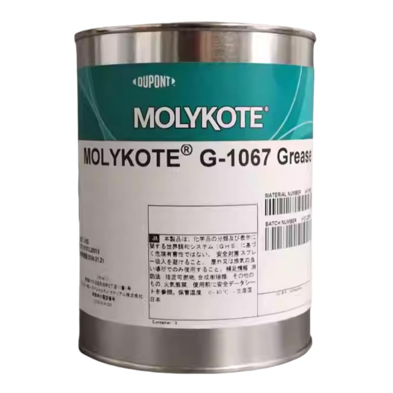 MOLYKOTE G‑1067 PAO Synthetic Grease 1 kg White Bearing & Plastic Lubricant – Wide Temp −50 °C to +120 °C, GFRP Compatible