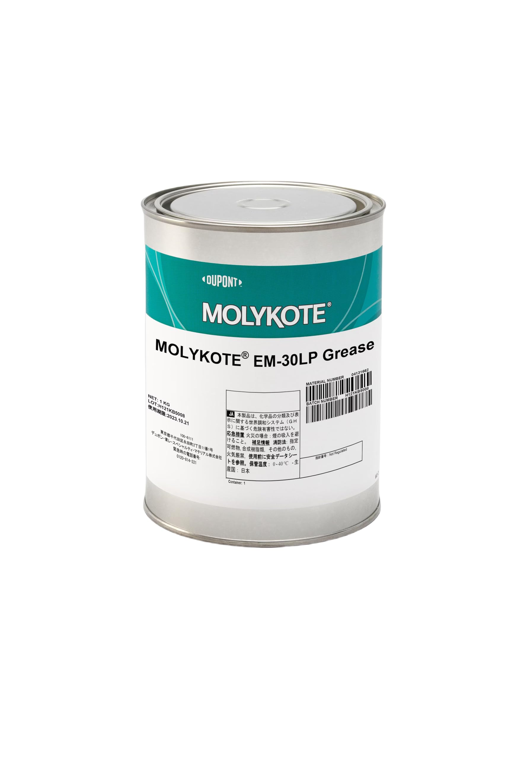 MOLYKOTE EM‑30LP PAO Synthetic Grease 1 kg High‑Performance Lubricant for Plastic & Metal Parts