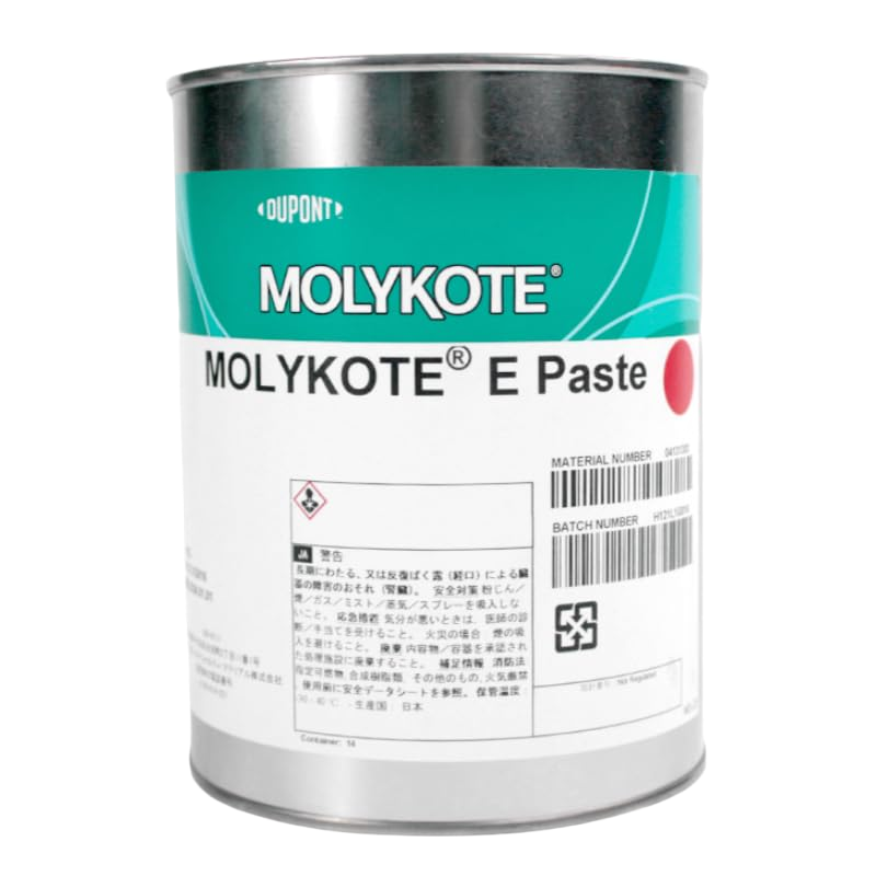 MOLYKOTE E Paste Heavy‑Duty Lubricating Paste 1 kg Solid‑Lubricant Synthetic Grease for Plastic & Metal Bearings