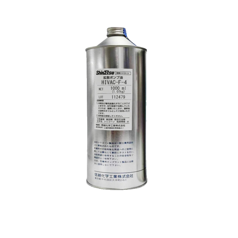 Shin-Etsu HIVAC F-4 Diffusion Pump Oil 1000 mL Silicone Fluid