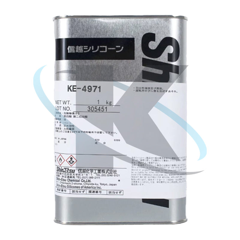 Shin-Etsu KE-4971 1kg Silicone Compound – Thermally Conductive Rubber for Electronic Heat Dissipation and Insulation Applications Original Product