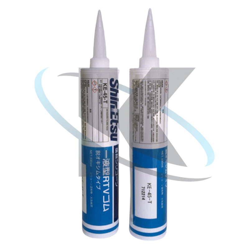 Shin-Etsu KE-45-T 330ml Silicone Sealant – Neutral Cure RTV-1 for Electrical and Industrial Sealing and Bonding Applications Original Product