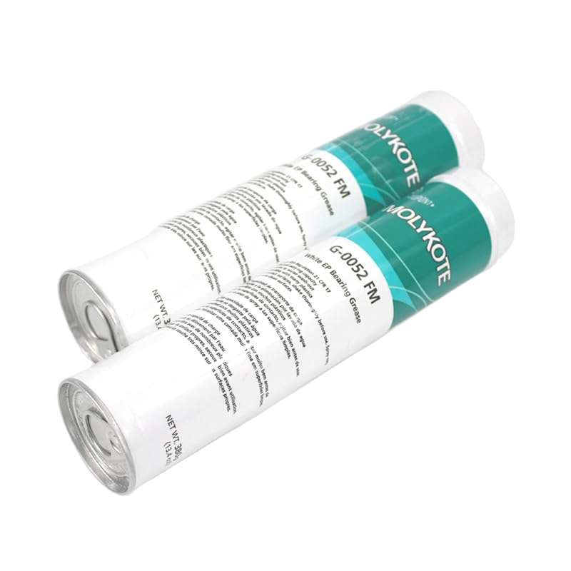 MOLYKOTE G‑0052 FM NSF H1 Food‑Grade White EP Bearing Grease 380 g Cartridge, –20 °C to +150 °C