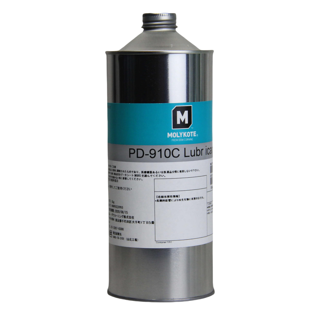 MOLYKOTE PD‑910 Silicone Fluid Lubricant 1 kg Low‑Tack, Non‑Sticky, Stick‑Slip Prevention for Rubber & Plastic Parts