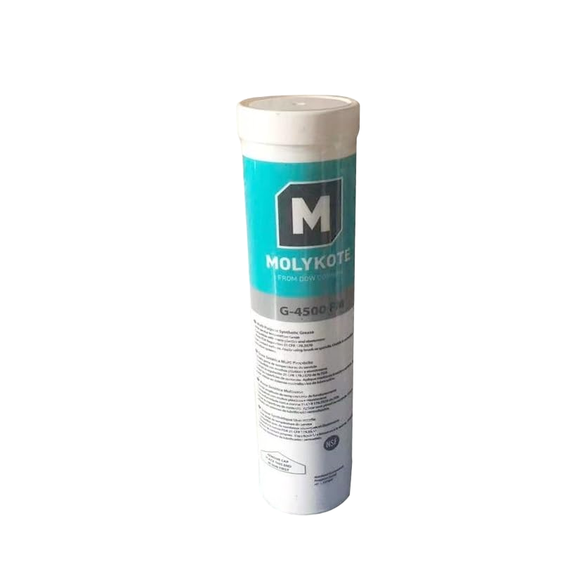 MOLYKOTE G‑4500 FM Food‑Grade Synthetic Grease 400 g Cartridge – White PTFE Lubricant for Bearings, Gears & Seals