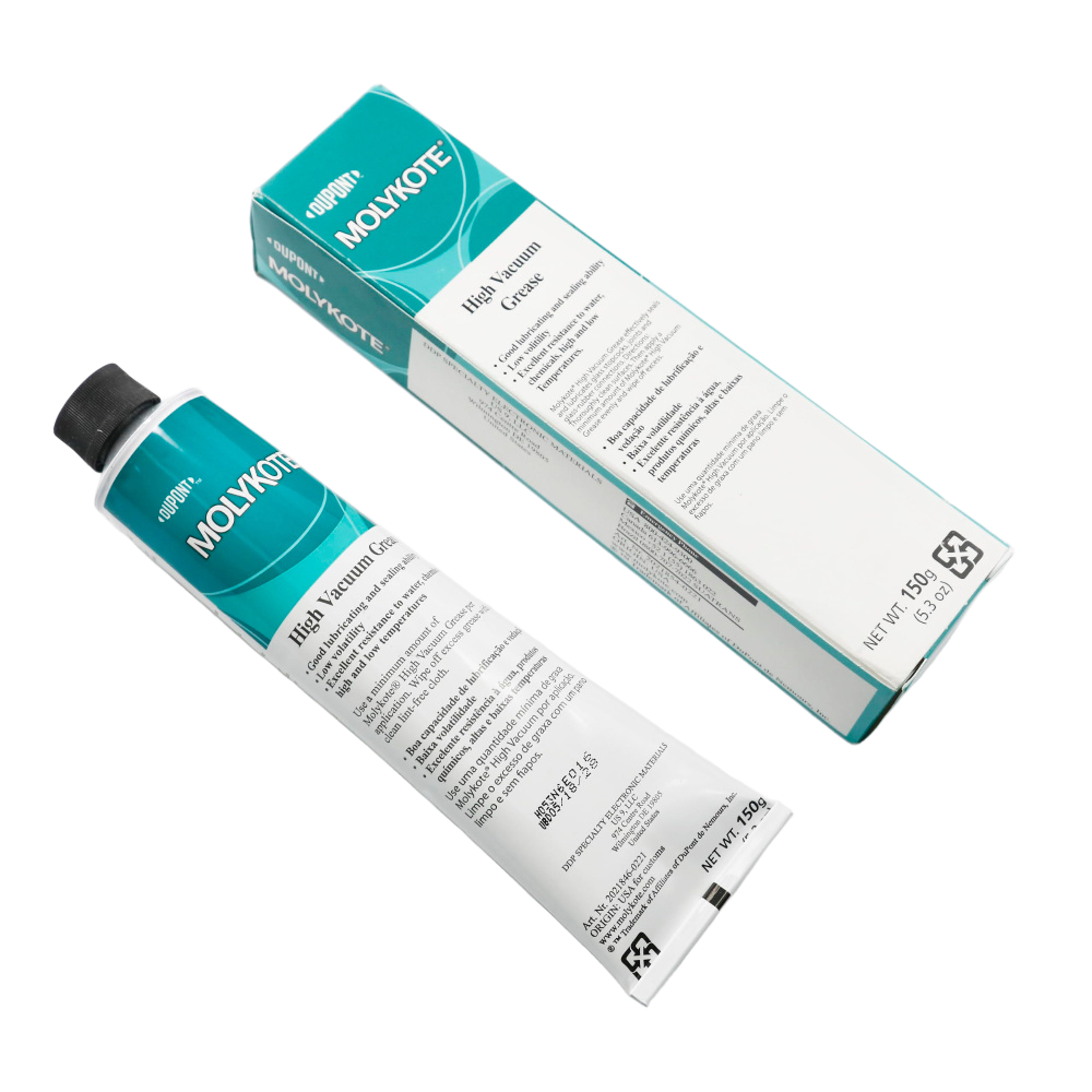 MOLYKOTE High‑Vacuum Grease 150 g Silicone Lubricant for Vacuum Pumps, O‑Rings & Seals