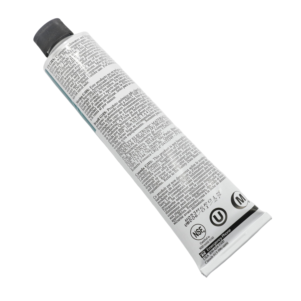 MOLYKOTE 111 Silicone Valve Grease 150 g Tube & 1 kg Can – Translucent White, Water‑Resistant, Mold & O‑Ring Lubricant