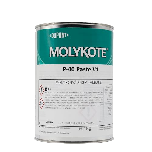 MOLYKOTE P‑40 Metal‑Free Adhesive Paste 1 kg PAO Solid Lubricant – Anti‑Seize, Corrosion & Water Resistant