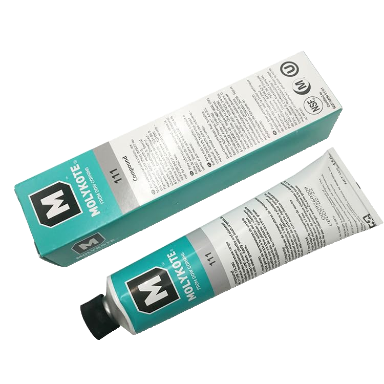 MOLYKOTE 111 Silicone Valve Grease 150 g Tube & 1 kg Can – Translucent White, Water‑Resistant, Mold & O‑Ring Lubricant