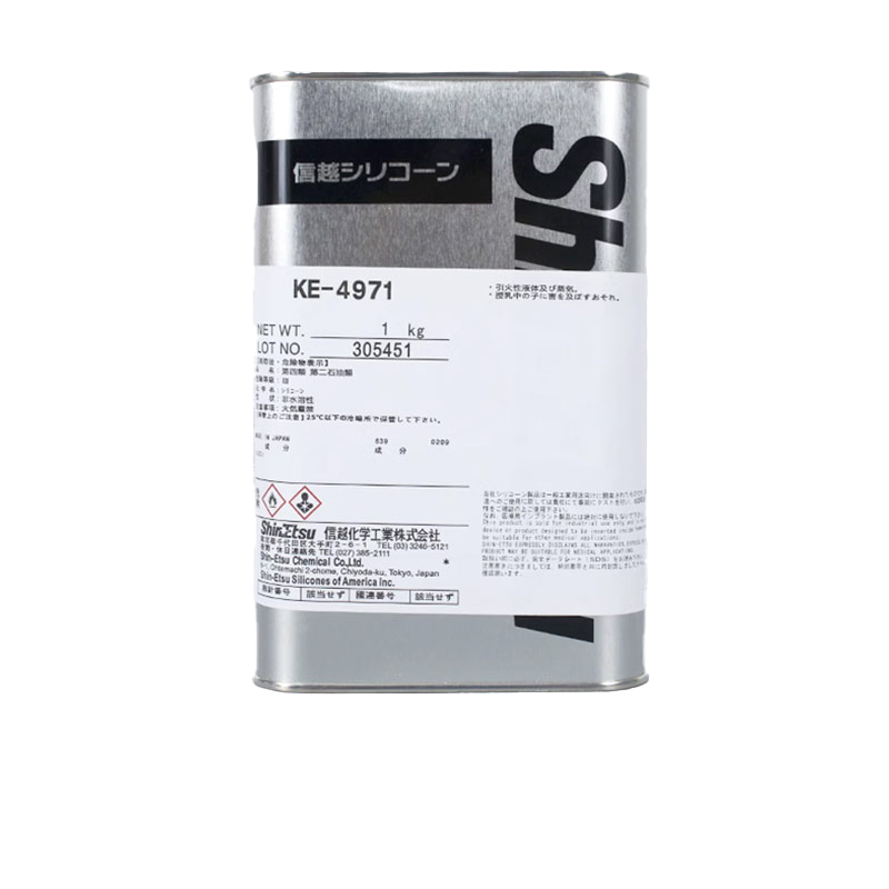 Shin‑Etsu KE‑4971 Thermal Silicone Compound 1 kg High‑Conductivity Rubber for Electronic Heat Dissipation & Insulation