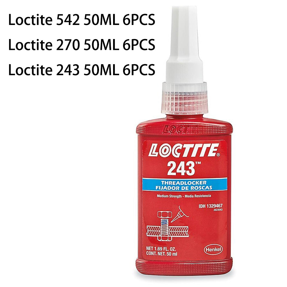 Loctite 542/243/270 – 50ml × 6 PCS