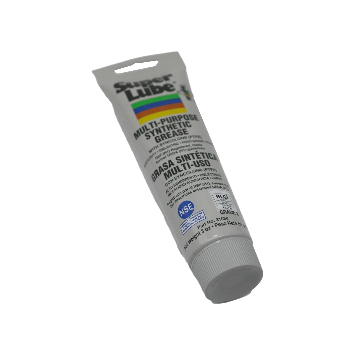 Super Lube 21030 Food Grade Synthetic Grease with PTFE – 85g Tube