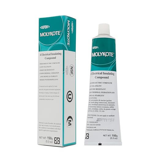 MOLYKOTE 4 Electrical Insulating Compound – 150 g Tube Pail – Silicone Dielectric Grease