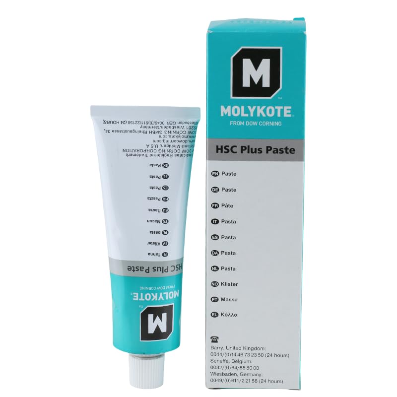 MOLYKOTE HSC Plus Anti‑Seize Paste 1 kg Copper-Colored High-Temperature, Extreme-Pressure Lubricant