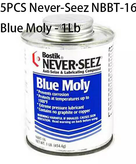 5PCS Never-Seez NBBT-16 Blue Moly - 1Lb