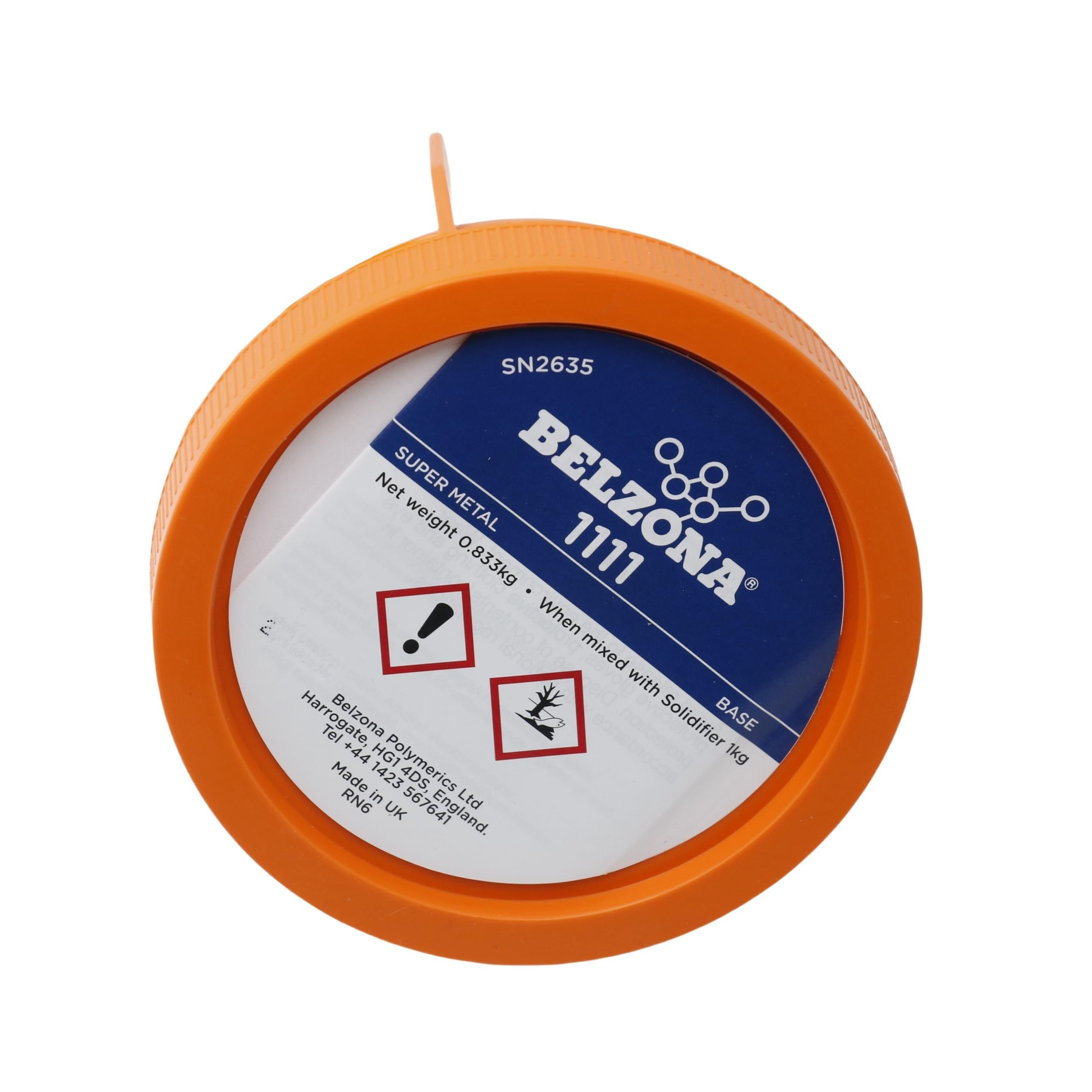 Belzona 1111 Super Metal 1kg – Two-Part Epoxy Repair Composite for Metal Resurfacing