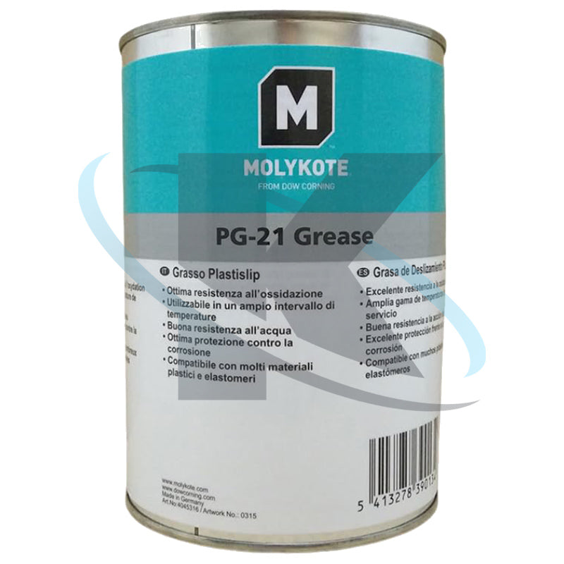 MOLYKOTE PG-21 1kg 35.27oz Lubricant Grease Exceptional Oxidation and Corrosion Resistance Wide Temperature Range High Water Resistance Excellent Compatibility with Plastics and Rubber Original Product