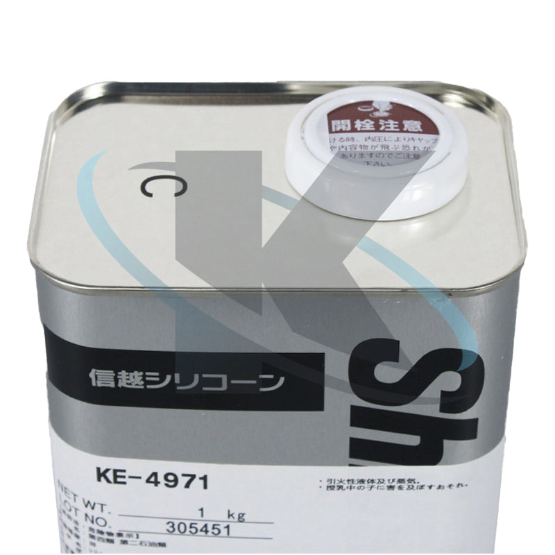 Shin-Etsu KE-4971 1kg Silicone Compound – Thermally Conductive Rubber for Electronic Heat Dissipation and Insulation Applications Original Product