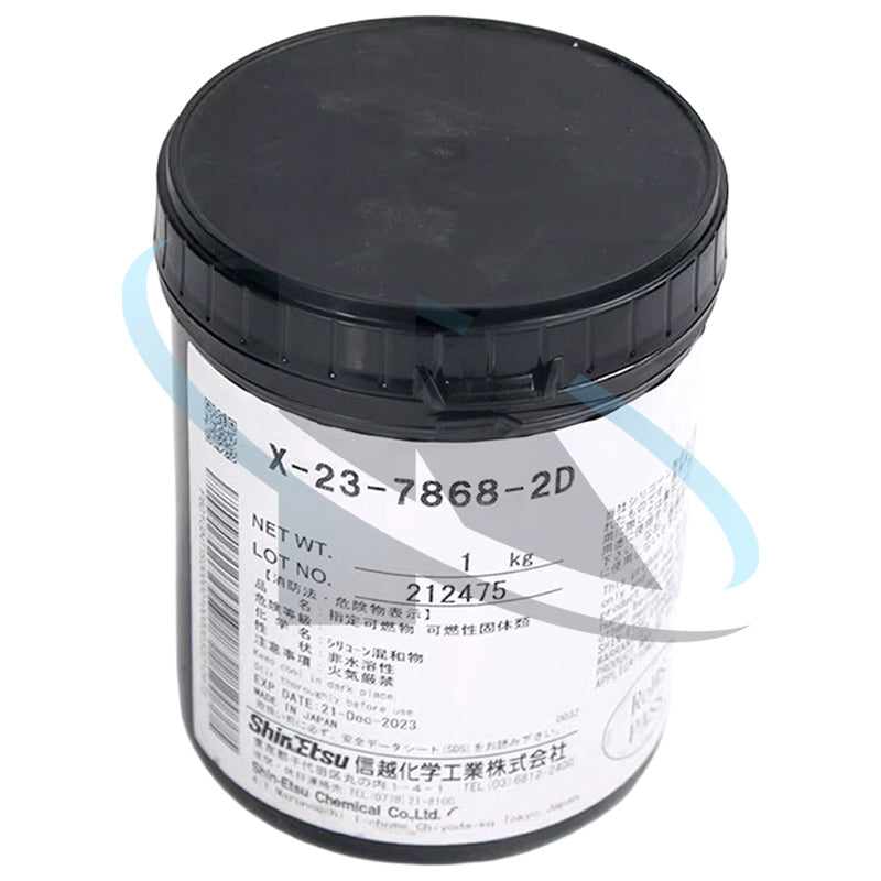 Shin-Etsu X-23-7868-2D 1kg Thermal Grease – High-Conductivity Silicone Compound for Power Module and CPU/GPU Heat Transfer Applications Original Product