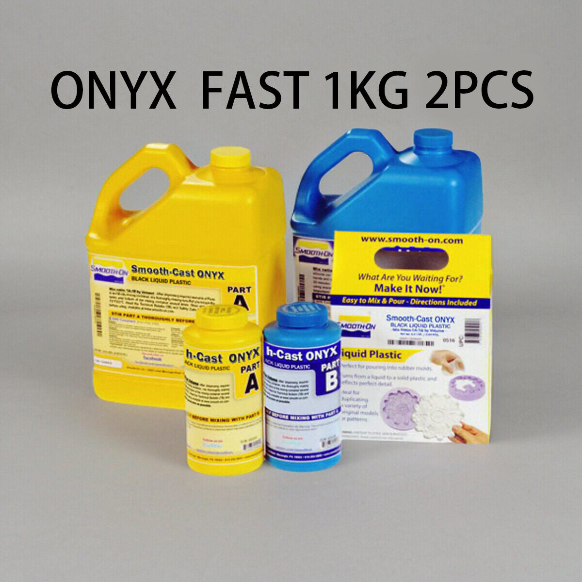 Smooth-Cast ONYX FAST 1KG 2PCS