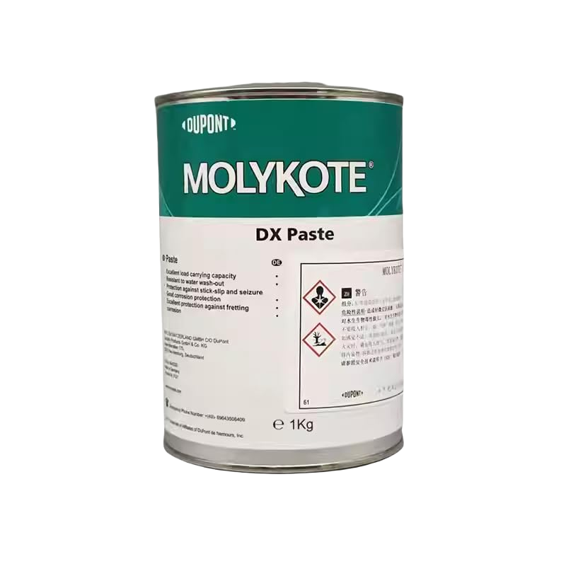 MOLYKOTE DX Paste – 50 g Tube & 1 kg Can – White Extreme‑Pressure Grease for Low‑Speed, High‑Load Metal Parts
