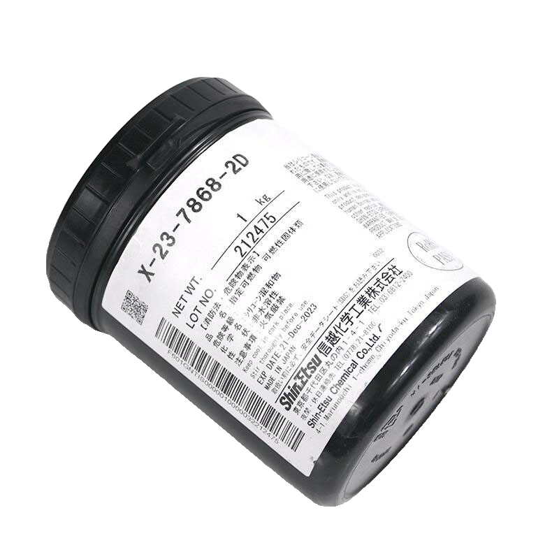 Shin‑Etsu X‑23‑7868‑2D Thermal Grease 1 kg High‑Conductivity Silicone Compound for Power Module & CPU/GPU Heat Transfer