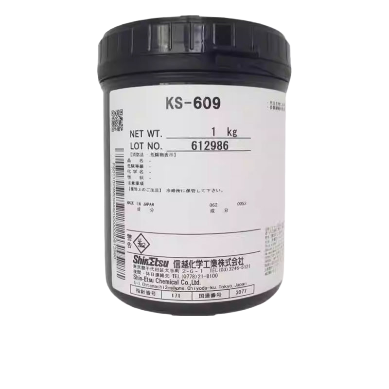Shin‑Etsu KS‑609 Silicone Grease 1 kg Waterproof, Non‑Conductive Lubricant for Connectors, O‑Rings & Electrical Sealing